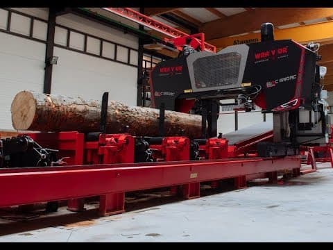 Wravor WRC Production Sawmill in Operation