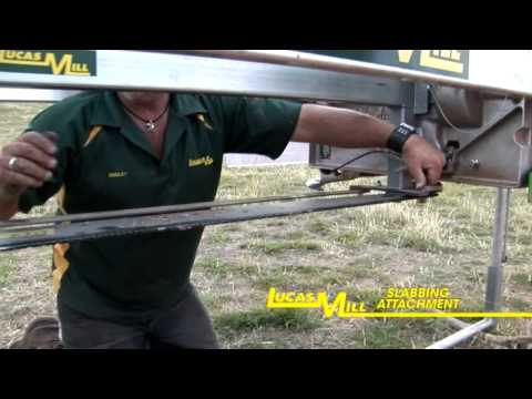 Slabbing with the Lucas Mill Slabbing Attachment