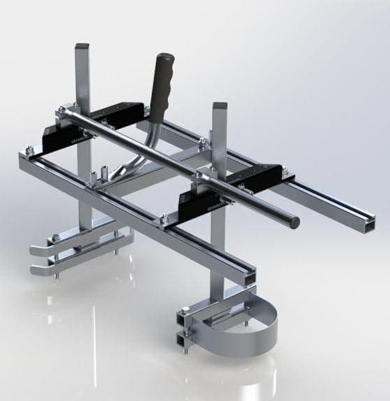 Granberg MKIV assembled chainsaw mill
