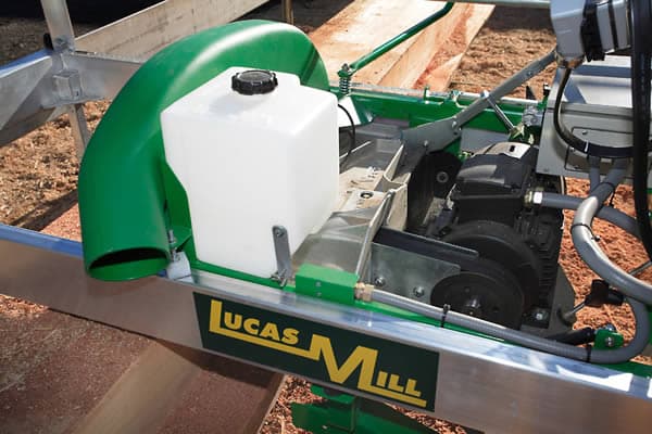 Lucas Mill 8-15 Electric portable swing-blade sawmill