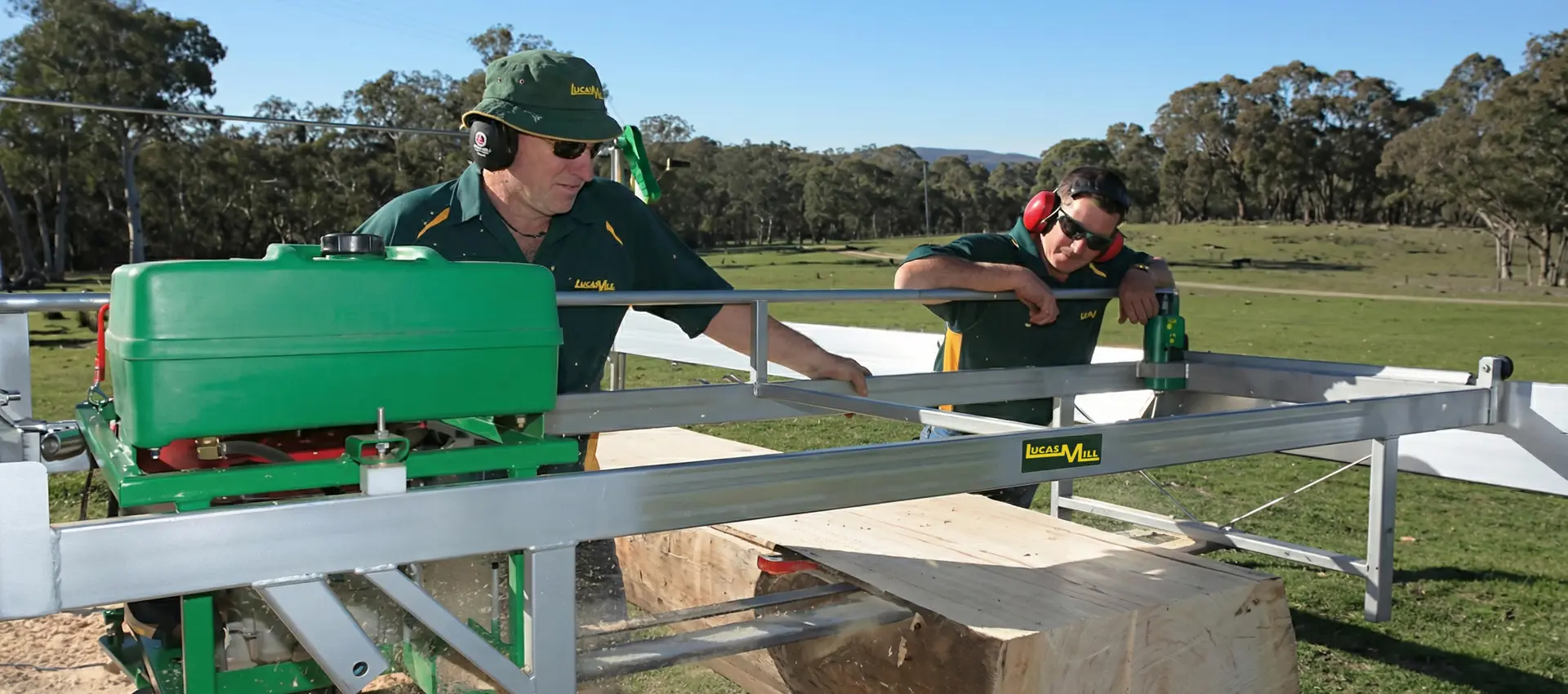 Slabbing mills and attachments from Bailey's