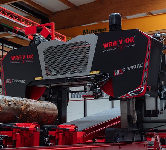 WRC 1550 Line sawing line installation