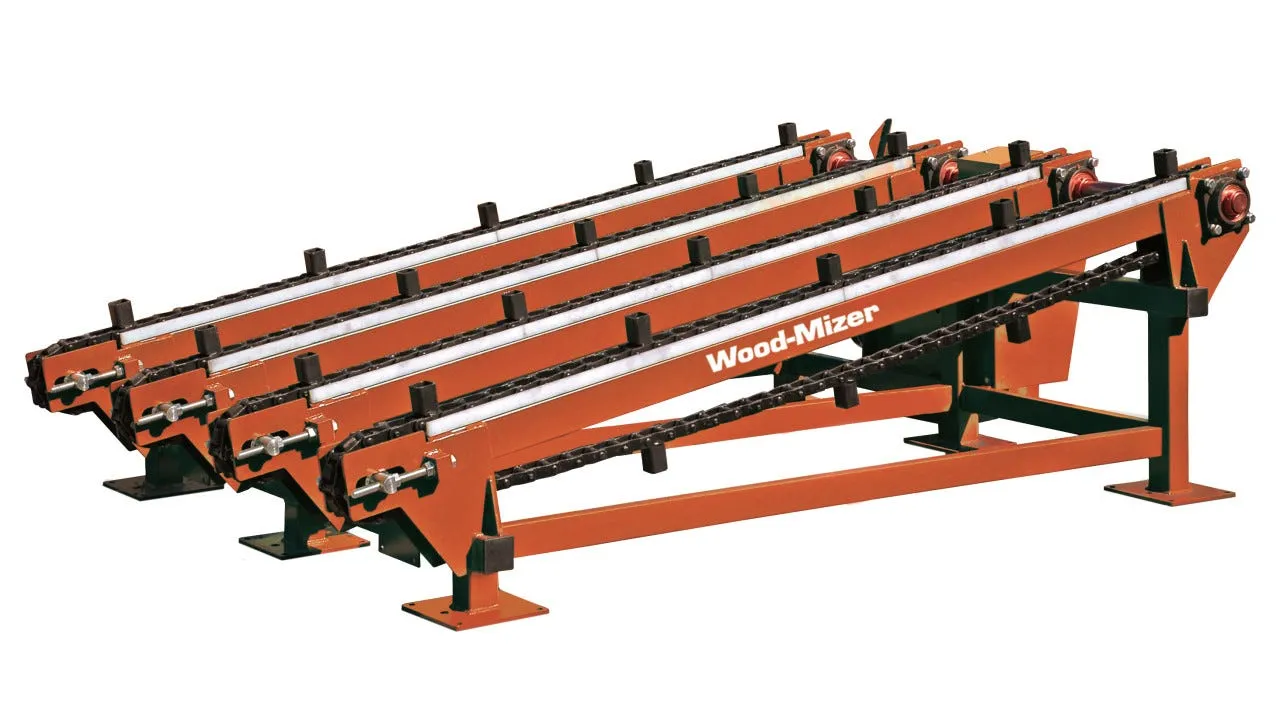 Wood-Mizer log incline deck, studio render